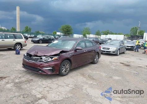 2019 Kia Optima Lx из США, поврежденный, VIN 5XXGT4L36KG377856